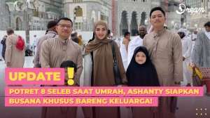 Potret Seleb Saat Umrah, Ashanty Siapkan Busana Khusus Bareng Keluarga!