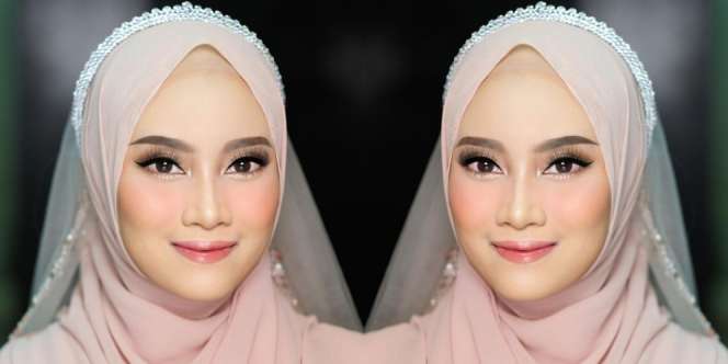 MUA Nanath Nadia Rias Wajah Pengantin Berhijab, Adem Pol Lihatnya