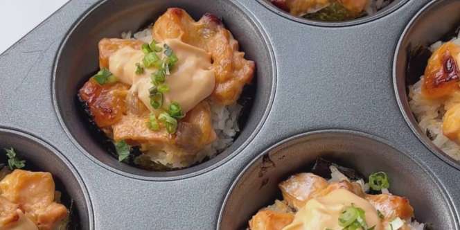 Salmon Sushi Bake, Sajian Sushi dengan Cara berbeda