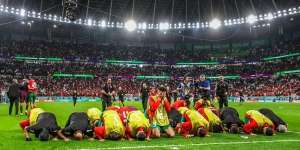 Viral Pemain Maroko Baca Al Fatihah Jelang Adu Penalti Lawan Spanyol