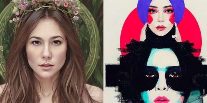 Sederet Seleb Ikuti Tren AI Avatar, Punya Melly Goeslaw Paling Horor!