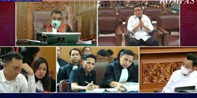 Ekspresi Para Terdakwa Saat Dengar Kesaksian Ferdy Sambo: Kuat Ma'ruf Tidur, Bharada E Geleng Kepala
