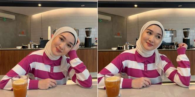 Tips Tampil Standout Seharian dengan Hijab ala Kiara Leswara, Nggak Lagi #TakutBangetLepek