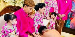 Tangis Ibu Negara Iriana dan Kaesang Pangarep Pecah Saat Sungkeman dan Siraman