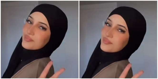 Styling Pashmina Simpel Satu Pentul, Cocok Saat Kepepet