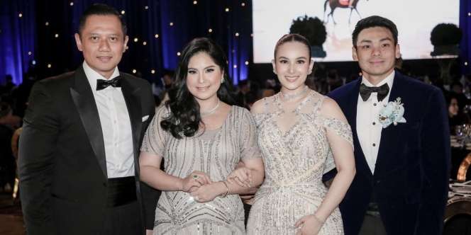 Hadiri Pernikahan Chelsea Islan, Penampilan Annisa Pohan Jadi Sorotan