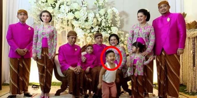 10 Potret Kocak Nahyan Anak Kahiyang-Bobby yang Lawak Sejak Dini, Singletan di Pernikahan Kaesang