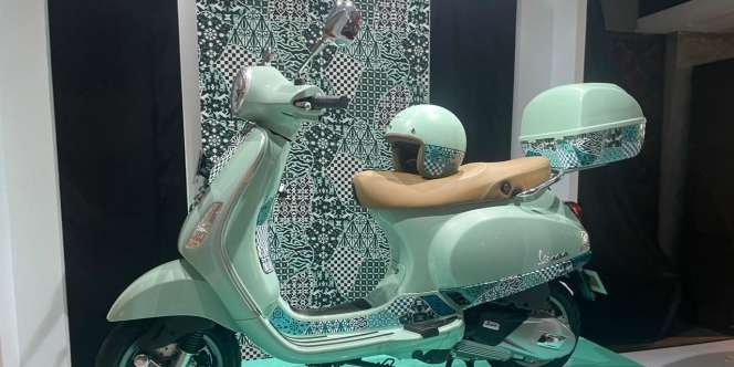 Satukan Life Style dan Budaya, Piaggio Keluarkan Vespa Batik
