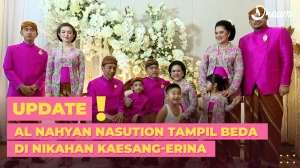Al Nahyan Nasution Tampil Beda di Nikahan Kaesang-Erina, Celana Pendek Singletan