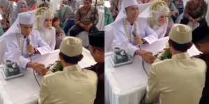 Terlalu Gugup Saat Ijab Kabul, Wali Nikah Salah Sebut Maskawin Emas 10 Gram Jadi 10 Kg, 'Pengantin Pria Bisa Gulung Tikar Nih'
