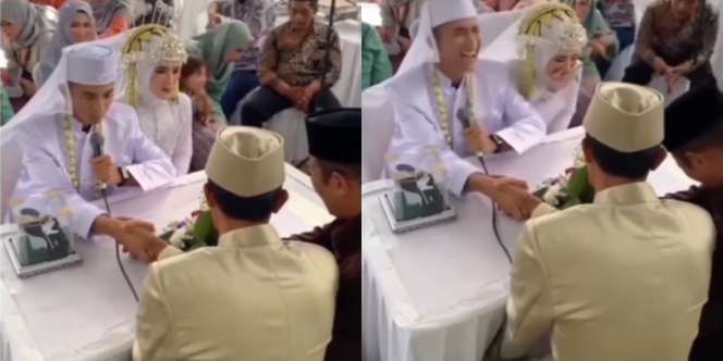 Terlalu Gugup Saat Ijab Kabul, Wali Nikah Salah Sebut Maskawin Emas 10 Gram Jadi 10 Kg, 'Pengantin Pria Bisa Gulung Tikar Nih'