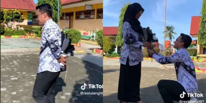 Cinta Bersemi di SD, Guru Pria Melamar Sang Kepala Sekolah