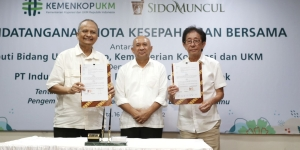 Sido Muncul Gandeng KemenKopUKM dongkrak UKM Indonesia Naik Kelas