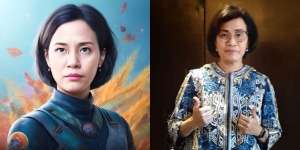 Unggah Foto Avatar bak Superhero, Sri Mulyani: Yang Asli Tetap Lebih Baik