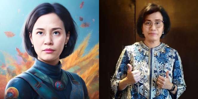 Unggah Foto Avatar bak Superhero, Sri Mulyani: Yang Asli Tetap Lebih Baik