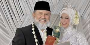 Viral Kakek Tajir Berjenggot Putih Nikahi Gadis Cantik, Wajahnya Jadi Omongan, Netizen: Sugar Daddy!