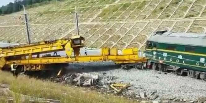 Kereta Teknis Anjlok Sampai Telan Dua Korban Jiwa, Proyek KCJB Dihentikan Sementara