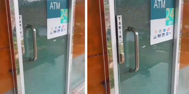 Hampir Terkecoh! Mau Tarik Tunai di ATM, Ternyata Pintu Rumah Orang