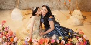 Potret Marshanda dan Sienna Kasyafani Kompak Kenakan Gaun Princess, bak di Negeri Dongeng