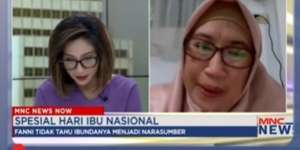 Viral Presenter Berita Tak Kuasa Tahan Tangis Saat Tahu Narasumber Adalah Ibunya