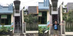 Viral Rumah Mungil dengan Lebar 1 Meter, Penampakan Ruangan Bikin Salfok