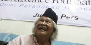 Penyebab Budayawan Ridwan Saidi Meninggal Dunia