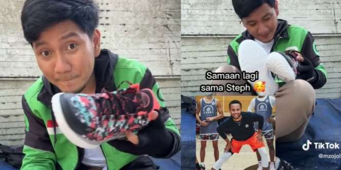 Nasib Mujur Driver Ojol Mendadak Diberi Sepatu Branded oleh Gading Marten, Berawal dari DM Instagram
