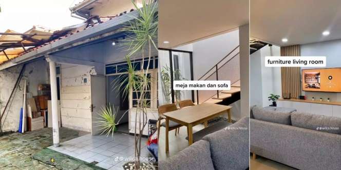 11 Transformasi Rumah Lama Menjadi Hunian Dua Lantai dengan Gaya Interior Rumah Skandinavian atau Nordic