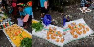 Beli Gorengan di Pasar Pedalaman Papua, Pria Ini Kaget Saat Tahu Bahannya, Netizen: Rasanya Kayak Gimana Itu?