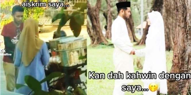 Kisah Penjual Es Krim Nikahi Pelanggan Setia, Kini Sukses Buka Kafe Sendiri