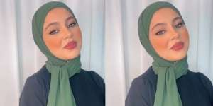 Cara Styling Pashmina Instan yang Simpel, Lipatan di Depan Bahu Bikin Kesan Manis