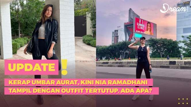 Kerap Umbar Aurat, Kini Nia Ramadhani Tampil dengan Outfit Tertutup