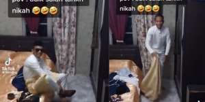 Kebelet Nikah! Sudah Rapi Pakai Baju Pengantin, Calon Mempelai Ternyata Salah Tanggal