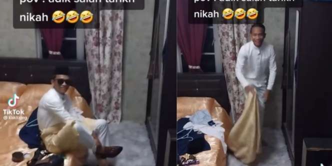 Kebelet Nikah! Sudah Rapi Pakai Baju Pengantin, Calon Mempelai Ternyata Salah Tanggal