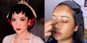 MUA Tiru Riasan Isyana Sarasvati Saat Akad Nikah, Hasilnya Nggak Kalah Cantik