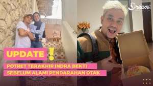 Potret Terakhir Indra Bekti Sebelum Alami Pendarahan Otak