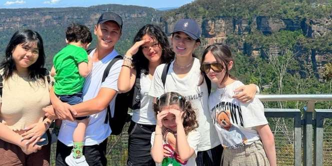 Boyong 5 Anak ke Australia, Intip Liburan Keluarga Ussy dan Andhika