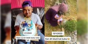 Istri Bercanda Buatkan Kue Ultah Dihias Batu Nisan, 10 Hari Kemudian Suami Betulan Meninggal: Sungguh Sangat Menyesal