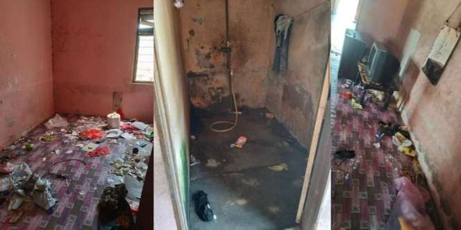 Penyewa dari 'Neraka'! Dapat Bantuan dari Lembaga Zakat Tiap Bulan tapi Rumah Kontrakan Ditinggal dalam Kondisi Kotor & Penuh Sampah