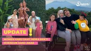 Momen Haru Saat Indra Bekti Dijenguk Sang Anak