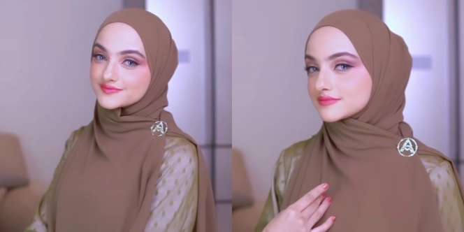 Trik Styling Pashmina Simpel Menutup Dada, Tetap Cantik dan Stylish