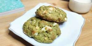 Kreasi Istimewa, Soft Cookies Matcha Macadamia Ini Lezatnya Paripurna