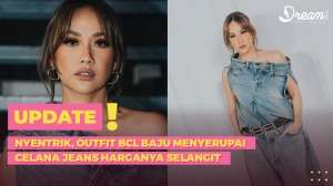 Nyentrik, Outfit BCL Baju Menyerupai Celana Jeans, Harganya Selangit