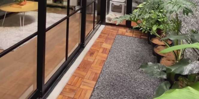 Taman Kering Minimalis, Bisa Jadi Sudut Santai