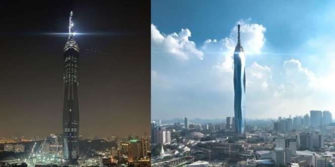 Tertinggi Kedua di Dunia, Pencakar Langit di Malaysia Pakai Nama Mirip Salam Pejuang Indonesia