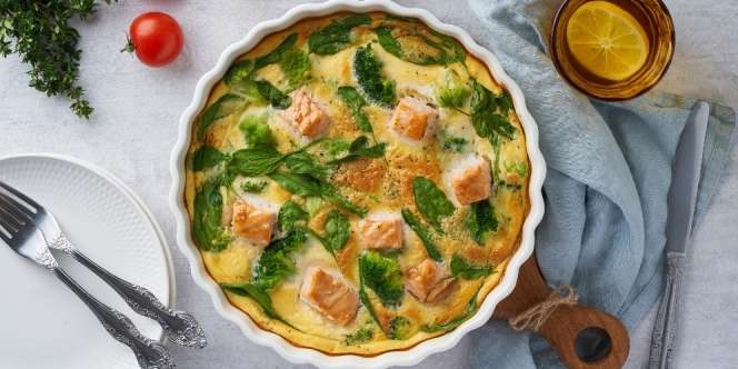 Resep Sarapan White Fish Omelette yang Baik untuk Nutrisi Otak
