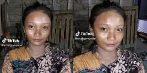 Transformasi Wajah Polos bak Gadis Desa Bikin Syok Setelah Dimakeover Jadi Pengantin Sunda, Bak Barbie Hidup