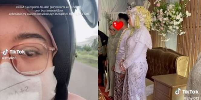 Viral Wanita Nekat Naik Motor dari Purwakarta ke Bandung, Malah Pergoki Pacar Nikahi Wanita Lain