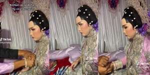Pasangan Pengantin Korban Perjodohan Orangtua, Ekspresi Mempelai Wanita Jadi Sorotan, Endingnya Malah Plot Twist