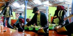 Curiga Lihat Wajah Pelayan Restoran Bermasker, Momen Ibu Peluk Anak yang Merantau 10 Tahun Ini Bikin Mewek